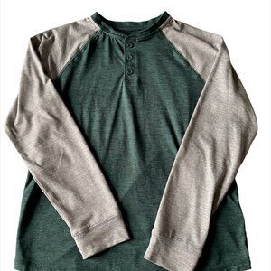 Rumi + Ryder Kids Moisture-Wicking Henley Shirt